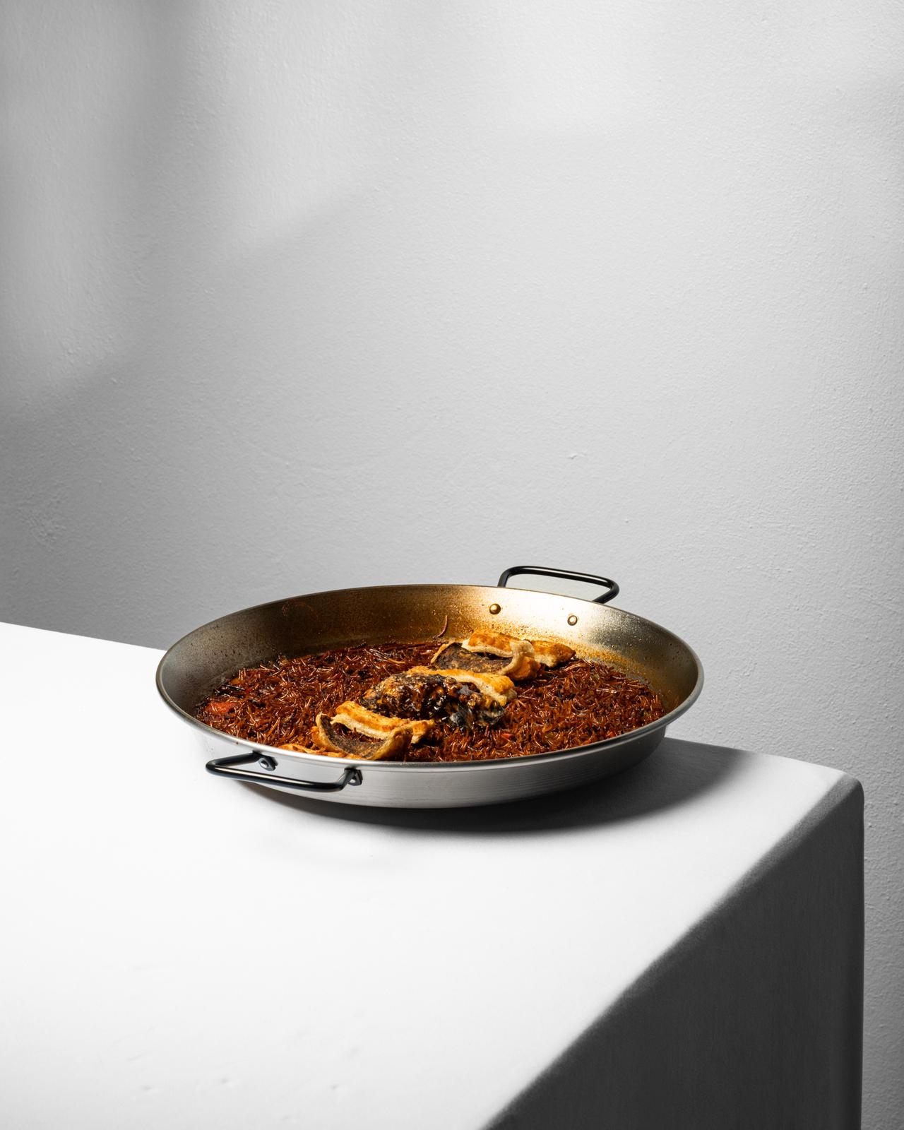 Fideos costeros con morena - Especialidad Lambra